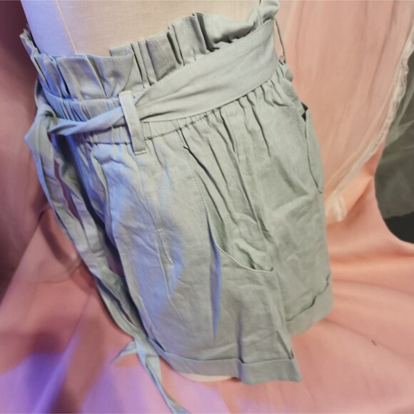 Ank Rouge Blue Shorts Women's Small Boho Party Casual Summer Japan Import Kawaii - Picture 12 of 13